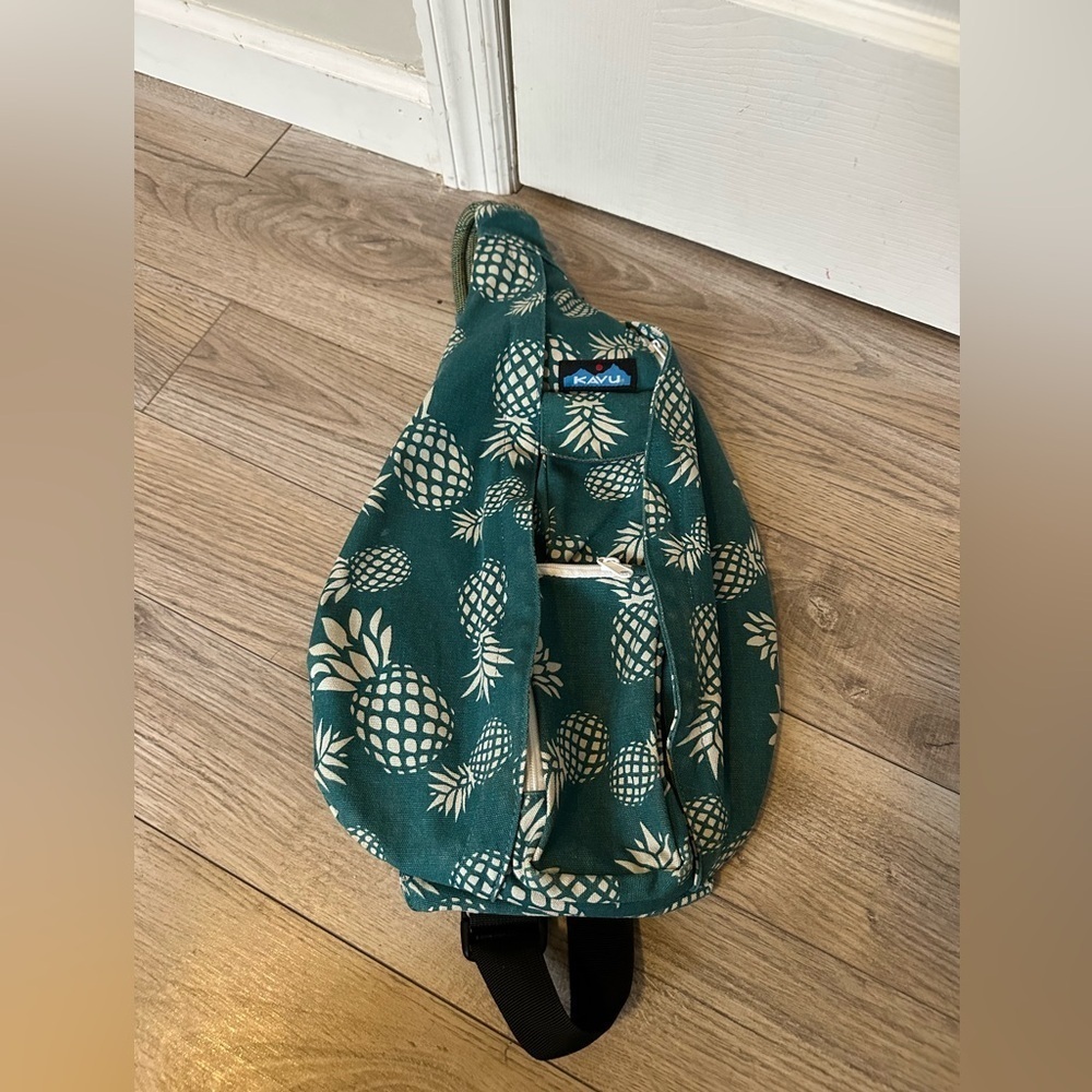 Kavu Pineapple Print Rope sling bag